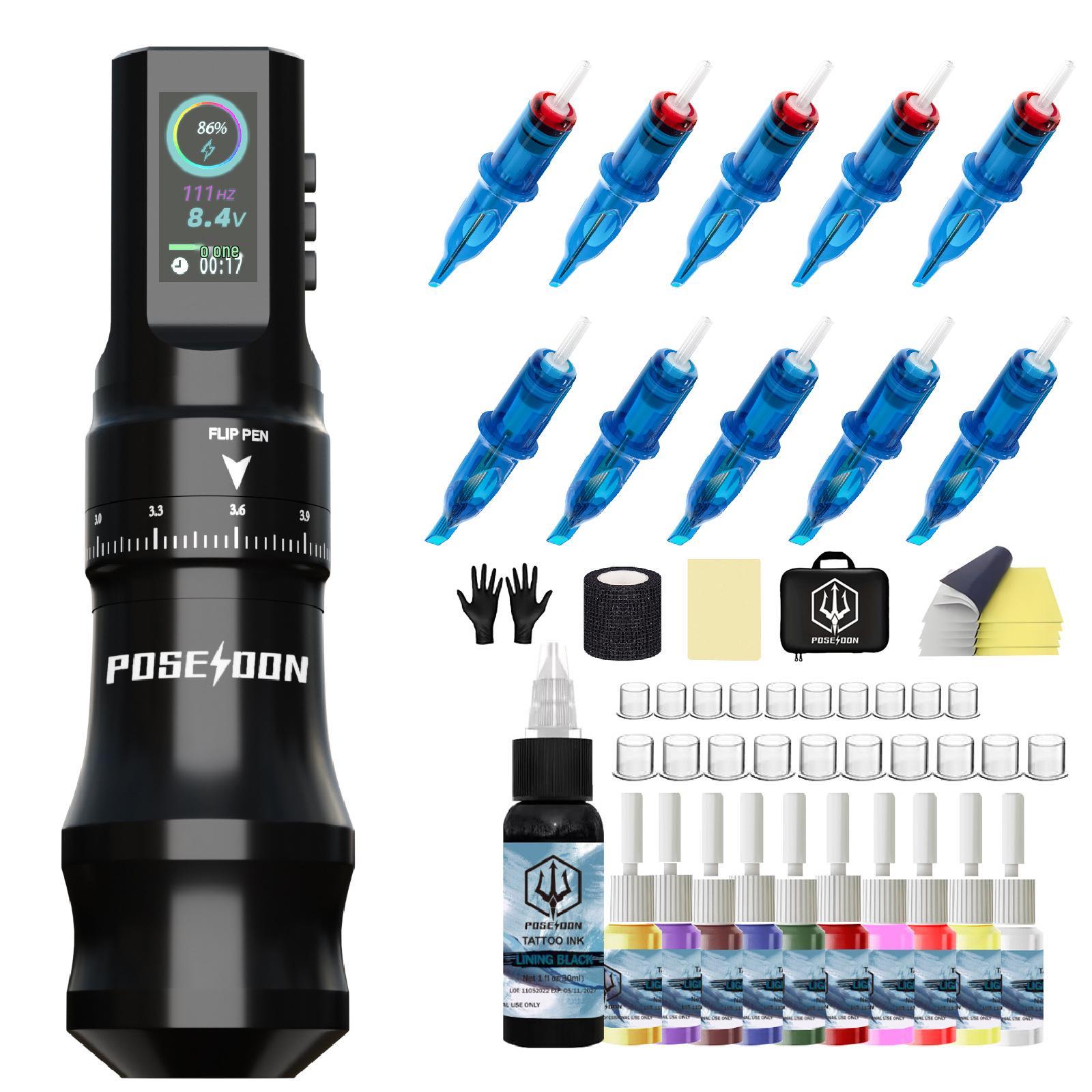 POSESOON Poseidon Tattoo Pen Kit with