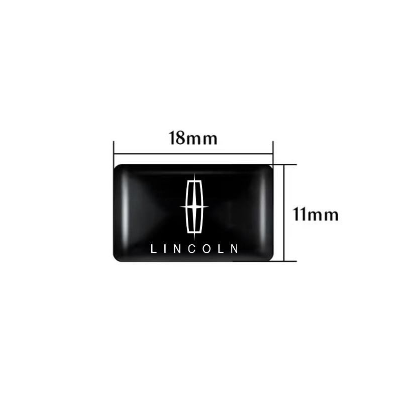 10Pcs Car Steering Wheel Sticker Badge Interior Decoration For Lincoln Continental MKZ Town-car Aviator Navigator Energy Zephyr gfsd7