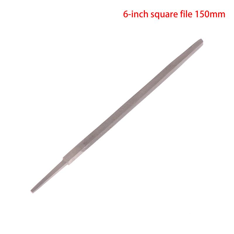 1/5Pcs 6 Inch Steel Files Set Flat/Round/Half Round/Triangle/Square For Metalworking Woodworking Steel Rasp File Flat