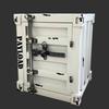 Industrial Iron Art Bedside Cabinet with Lock - Creative Storage Solution for Bedroom