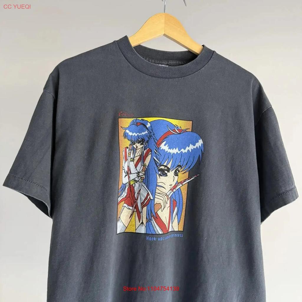 Hook ups MODERN Samurai Princess T Shirt Skater Center Logo Vintage Faded XL vintage Washed Slightly Versatile graphic Casual