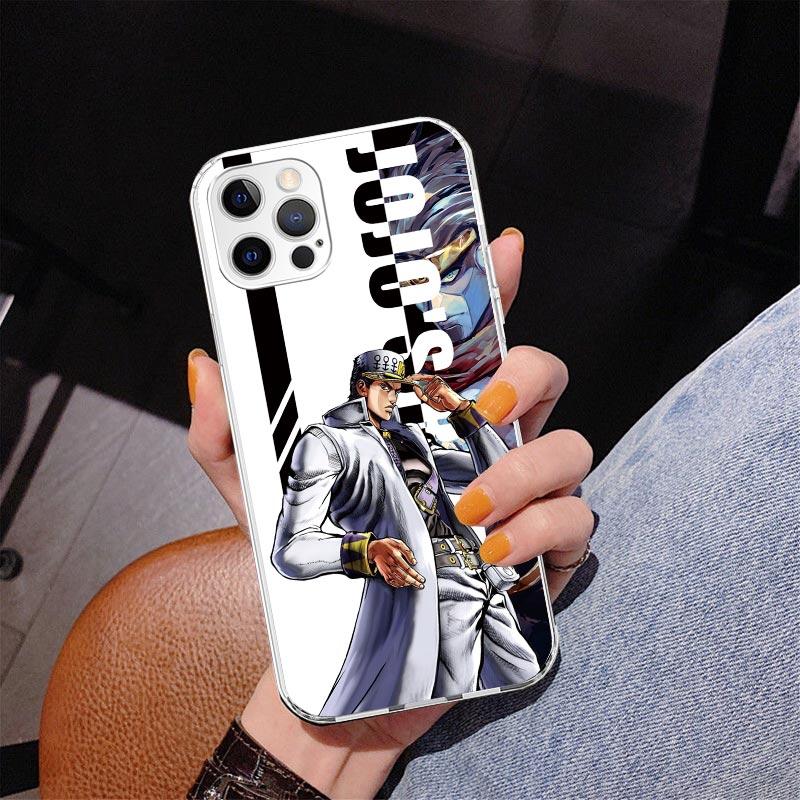 JoJo Bizarre Adventure Anime Phone Case For iPhone 17 Air 16 Pro Max 16E 15 + 14 Plus 11 12 13 Mini 7 8 SE Gift Print Cover Fund