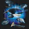 STAR TREK Unisex Adult Starfleet Vessels T-Shirt