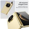 For Huawei Mate X6 AG Matte Vacuum Plating Hinge Full Protective Glass Front Film Drop Resistant Phone Case
