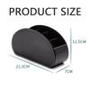 Pu Leather Remote Control Storage Box Living Room Tea Table Office Desktop Five Grids Multi-function Cosmetics Organize The Box