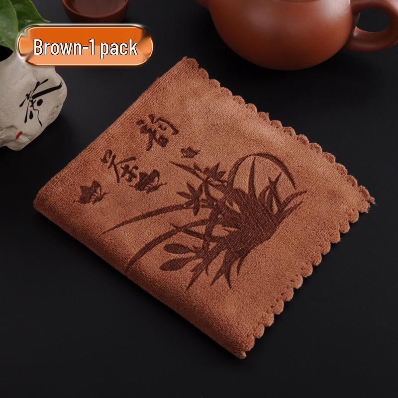 Zen Style Absorbent Tea Towel Cloth Rags – Tea Table Accessories & Gongfu Mat