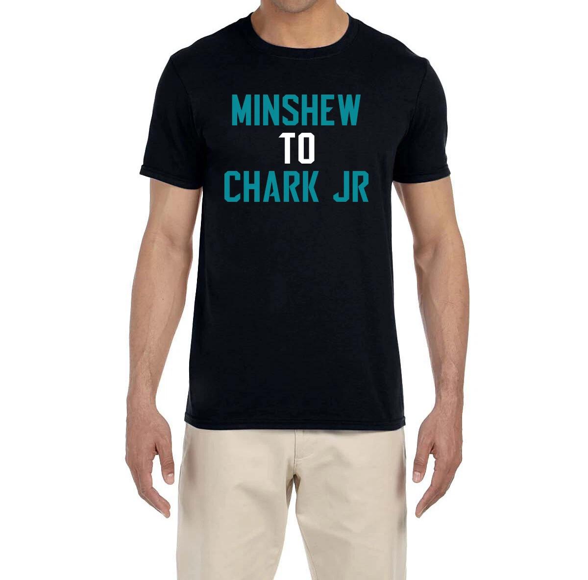 Jacksonville Jaguars Gardner Minshew To DJ Chark Jr T-Shirt XXXXL