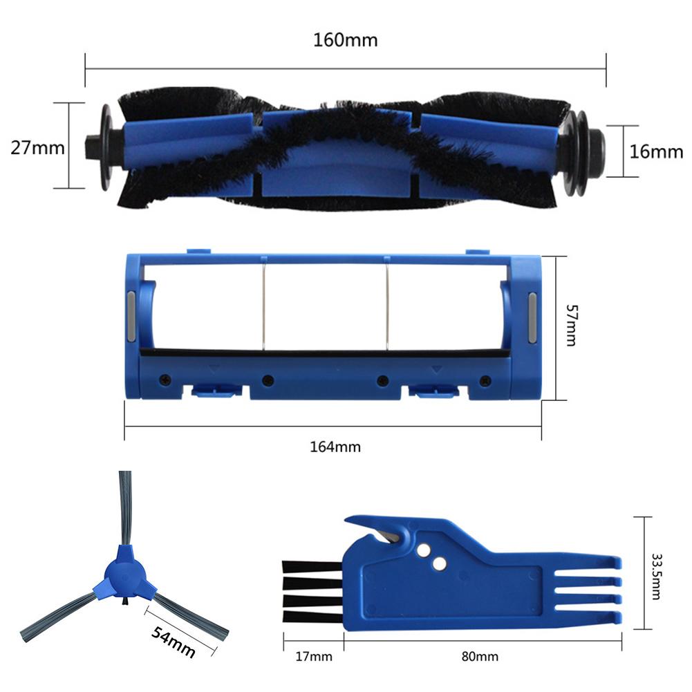 1 Perie de curățare Filtre Kit perii 1 Capac 1 șurubelniță