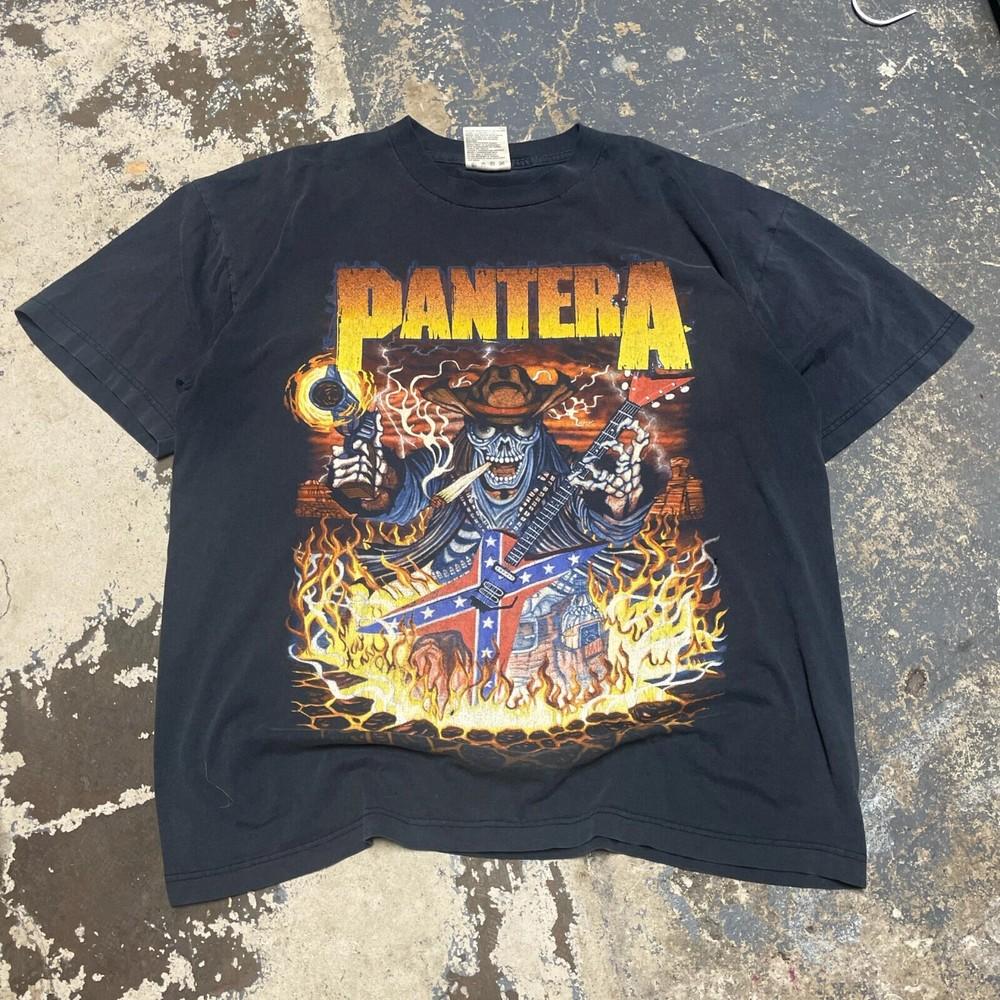 Cowboys From Hell 1999 Reprint Skeleton Thunder T-Shirt Unisex T-Shirt S