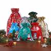 35PCS Christmas Gift Wrapping Pouches with Tags Xmas Present Wrapping Bags Xmas Present Bags for Presents Gift & Christmas Party