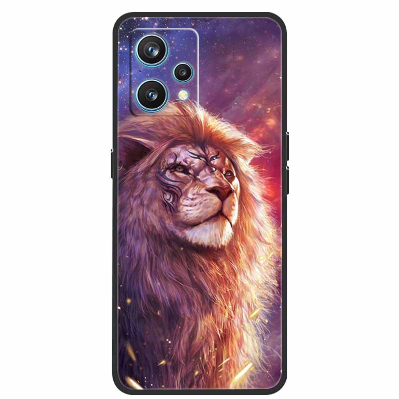 For Realme 9 Case RMX3521 Shockproof Soft silicone TPU Back Cover For Realme9 4G Phone Cases Realme 9 6.4 inch Cute Cartoon Bag