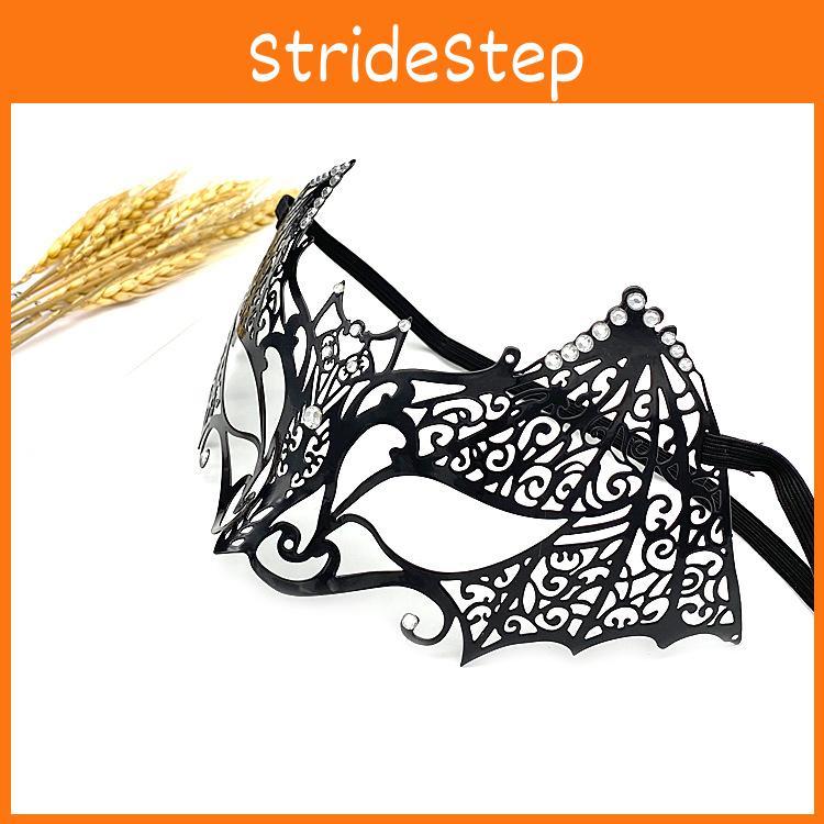 Mask Costume Metal With Embellishments For Halloween And Parties Holiday