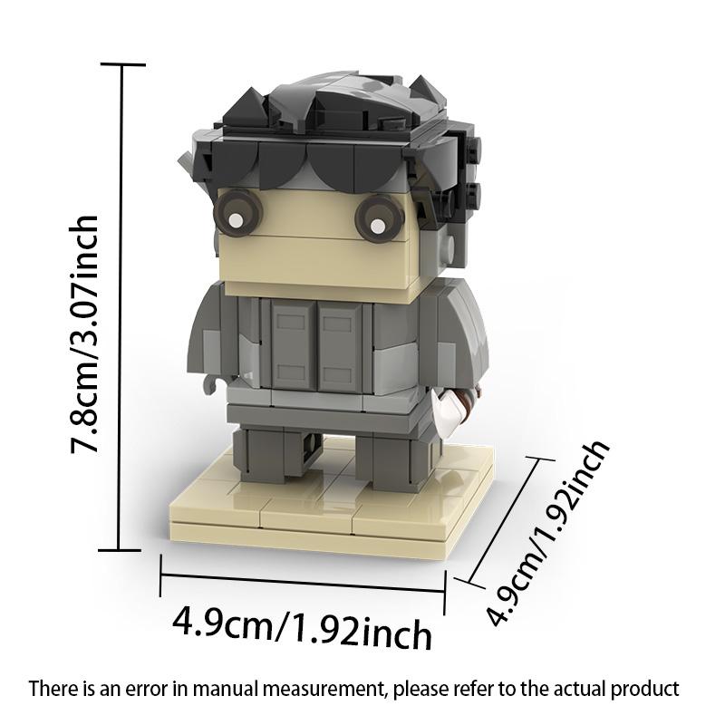 MOC Duned Mini Figures Building Blocks Set Sci-Fi Classic Scene Desktop Ornaments Bricks Toys for Easter Gift
