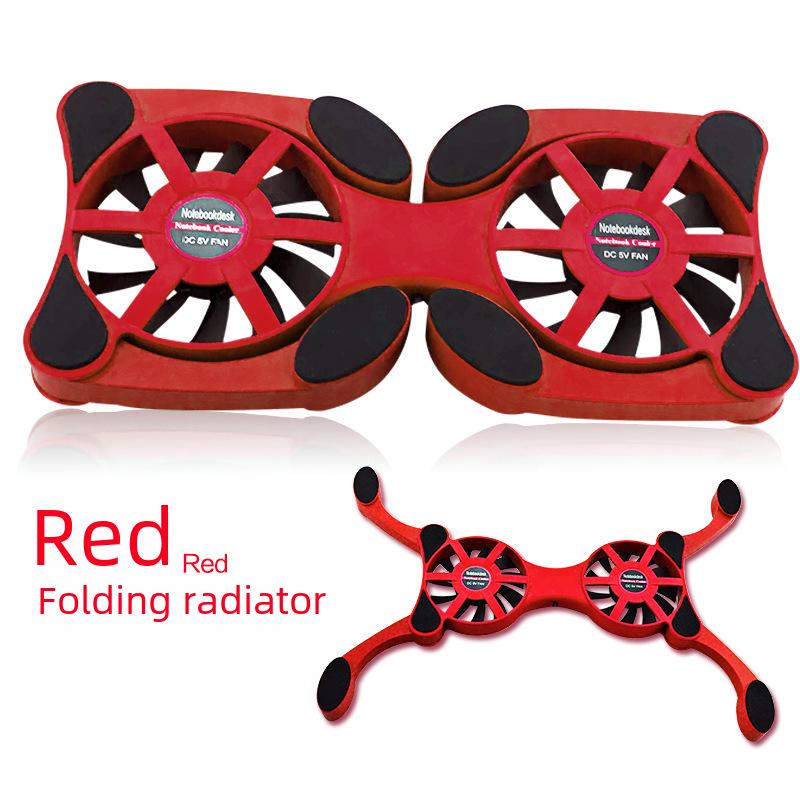 Portable Folding Laptop Cooling Pad with Radiator Fan