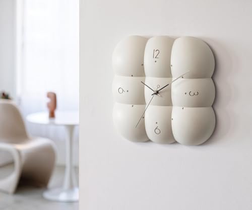 Interform Wall Clock CL-4426 Mufi Step Movement