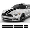 3Pcs Car Stickers Auto Hood Bonent Roof Tail Decor Decal Graphics Stripes Kit Vinyl Tuning Cover For Ford Mustang GT500 GT350 GT