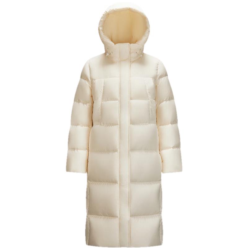 Semir Women's Long Hooded 90% Down Jacket