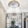 50CM Smart LED Ceiling Fan Fans with Lights Remote Control Bedroom Decor Ventilator Lamp Air Invisible Silent