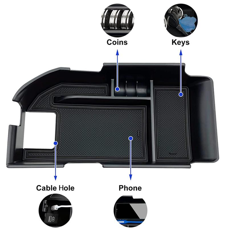 Center Organizer Tray For Toyota Camry XLE/XSE 2018 Camry LE/SE Center Console Organizer Tray