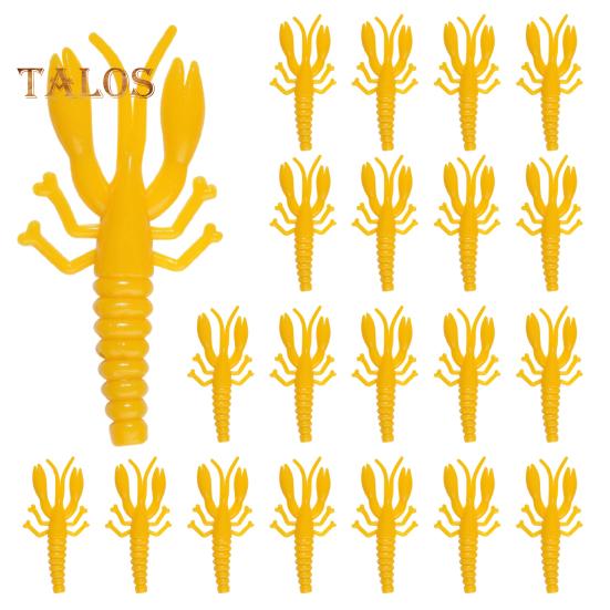 

20 шт./набор 5,2 см/1 г мягкая приманка для раков реалистичная бионическая цветная приманка для лобстера искусственная приманка для креветок пресноводная соленая вода змееголов окунь рыбалка B