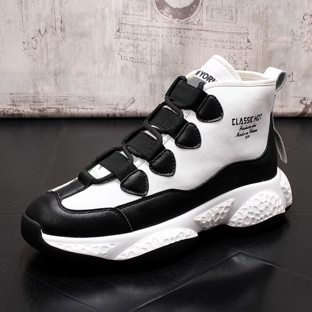 

Stephoes, мужские модные повседневные ботильоны, весенне-осенние высокие кеды, роскошные дизайнерские кроссовки для отдыха с толстой подошвой, трендовая мужская обувь 43