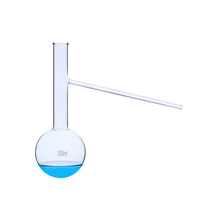 Mikelona 250ml Round Bottom Three-Neck Reaction Flask