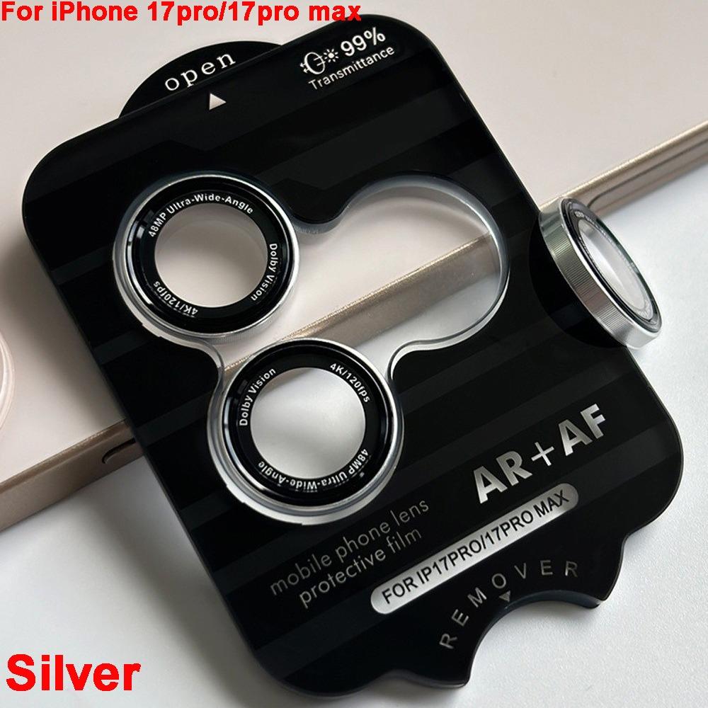 Camera-like AR Camera Lens Protector Metal Lens Ring Protector for iP17 Pro Max Air