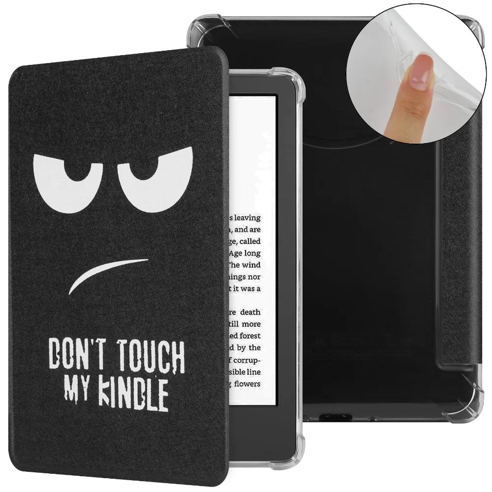 For Kindle Paperwhite 2025 7 Inch (12th Generation) Auto Wake/Sleep Colorsoft Case Shockproof Wear Resistant SA568B Shell TPU