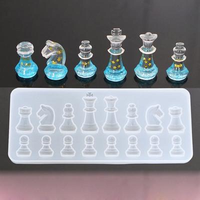 New Creative Chess Pieces Resin Mold Epoxy Mold Silicone Mold DIY Crafting Tools