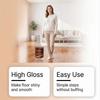 Floor Polish High Gloss Moisture Locking Wear Resistant Protection Quick Application
