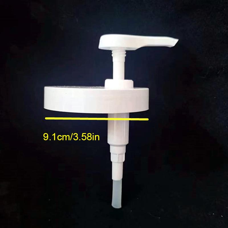 Pump Dispenser For Moisturising Cream 453g 550g 566g/20oz Pump Head With Lid Compatible With Body Moisturizer Cream Replacement