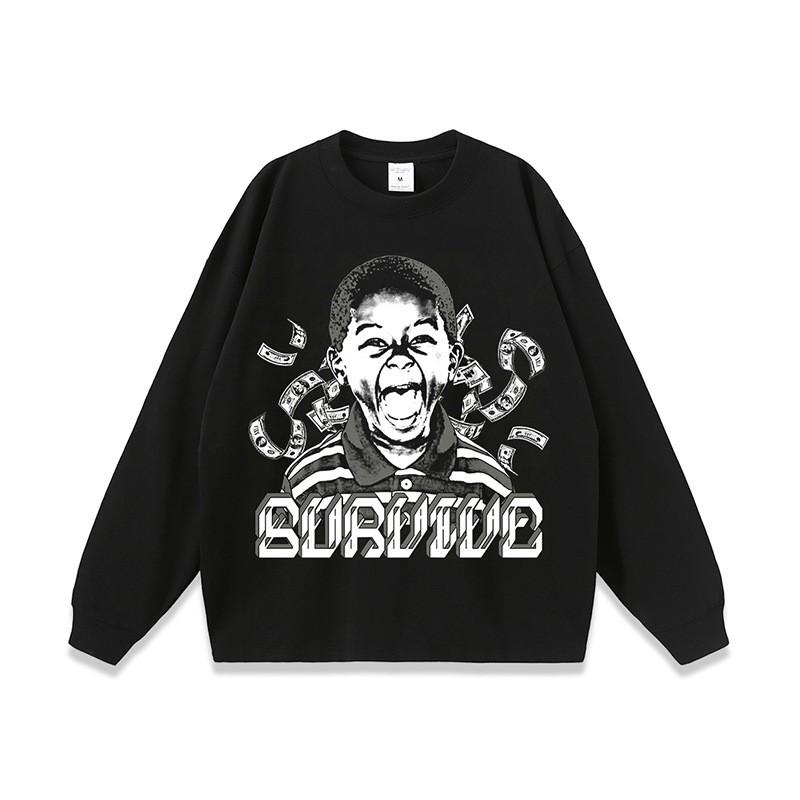 Vintage Washed Cotton Tee Unisex Oversized Streetwear Short Sleeve T-Shirt Retro Hip Hop Style