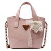 Fashion Contrasting Color Bucket Bag Spring New Trend Fashion Shoulder Bag Versatile Casual Messenger Bag