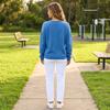 Women's Color Knit Button Front Cardigan Sweater for Casual Daily Wear