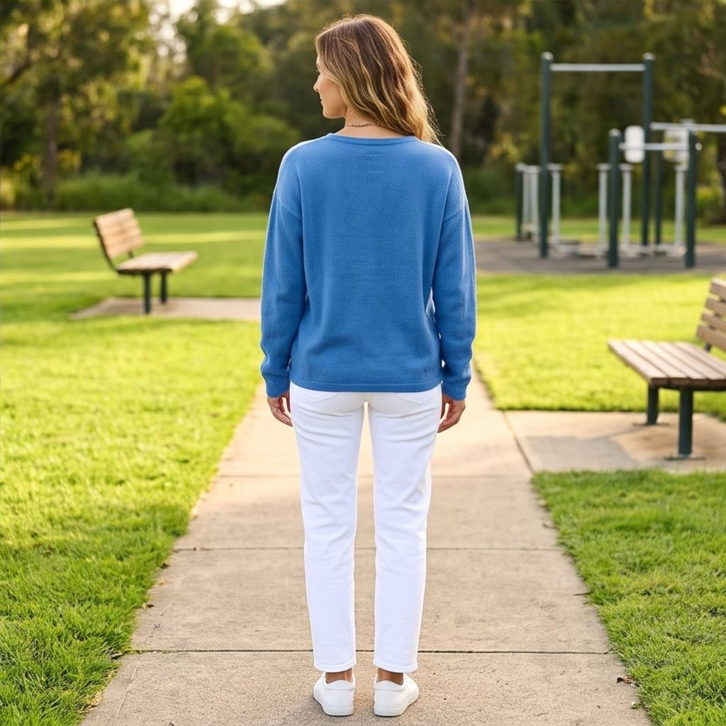 Women's Color Knit Button Front Cardigan Sweater for Casual Daily Wear