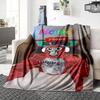 Custom Name Gorilla Party Celebration Party Blanket For Couch Bed Plush Cozy Fuzzy Blanket Super Soft Warm Blankets For Fall And Winter 091696