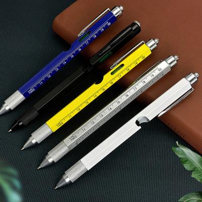 Multitool Riglă Multifuncțională Pixuri cu LED Pix Deschizător de Sticle Stylus Cool
