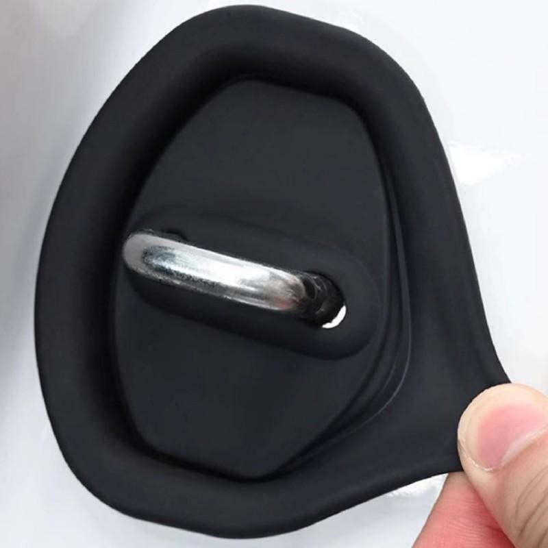 For Hyundai Tucson TL TL NX4 N Line 2015 2014 2015 2016~2025 2025 2025 Car Door Lock Protect Cover Silica Gel Anti-collision Mat