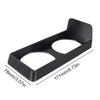 Water Cup Holder Panel for DS3 Cup Holder Insert – Fits Full Size Centre Console Armrest - 3D Printed Black Cup Holder Insert