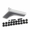 Interior Right For Mercedes W204 2008-14 Matte Silver Door Handle Accessories