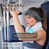 Wireless Headphones Headband for Sleeping, Bluetooth Sleep Headphones for Side Sleepers, Soft and Eye Mask for Sleep, Ideal for Travel, Running