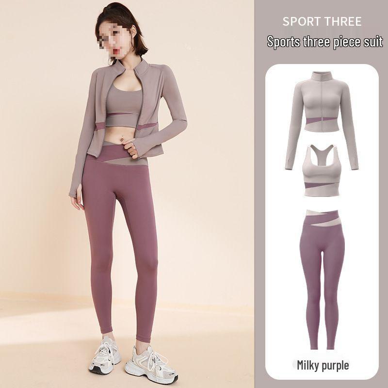 G5U Women's Sun Protection Yoga & Running Tracksuit Fitness Set