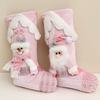 Pink Sequin Cross-Border Christmas Stocking for Kids' Gifts