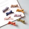 2Pcs/Set Colorful Kids Hair Clips Bows Children Girl Hairpin Barrettes Baby Hair Accessories