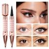 YANQINA Sum Eyeliner, Waterproof Sweat, Anti -sweat, Non -fainted Black Showy Eyeliner Pen