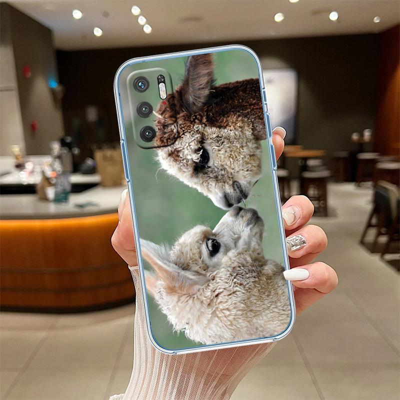 

NH5 Alpaca Transparent Phone Case for LG K22 K30 K40 K40S K41 K42 K50 K50S K51 K51S K52 K61 K62 K71 K92 Q60 Q61 V40 V50 V60 LG V60 ThinQ 5G