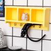 Estante de Pared de Almacenamiento para Casa de Muñecas 1/12 Para Decoración de Paisaje Micro Modelo de Juguete de Comida Miniatura Accesorios de Casa de Muñecas para Juego de Rol