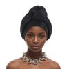 Polyester African Gele Headwrap Front Knot Elegant Headpiece Chic Nigerian Yoruba Turban  Party
