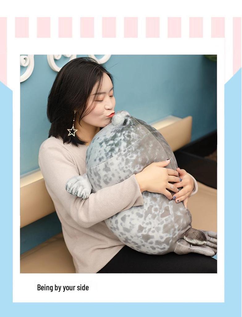 Osaka Ocean Aquarium Cute Soft Seal Plush Hug Pillow