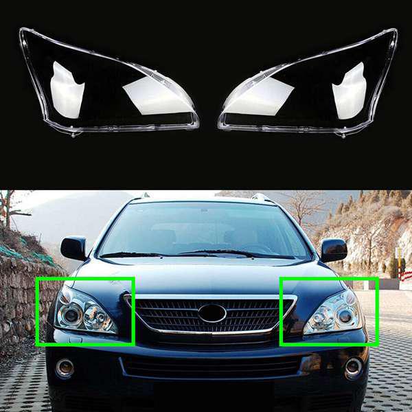 Накладка на фару Lexus RX300 (03-08) - Пара прозрачных наружных линз none